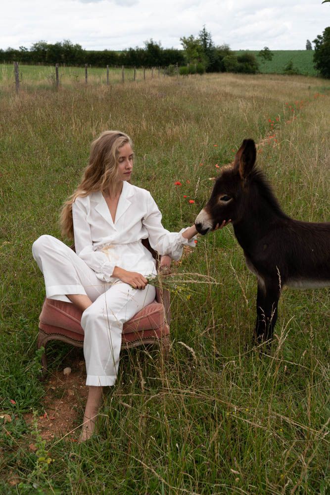Homewear - Pajamas “Pauline” - LALIDE A PARIS