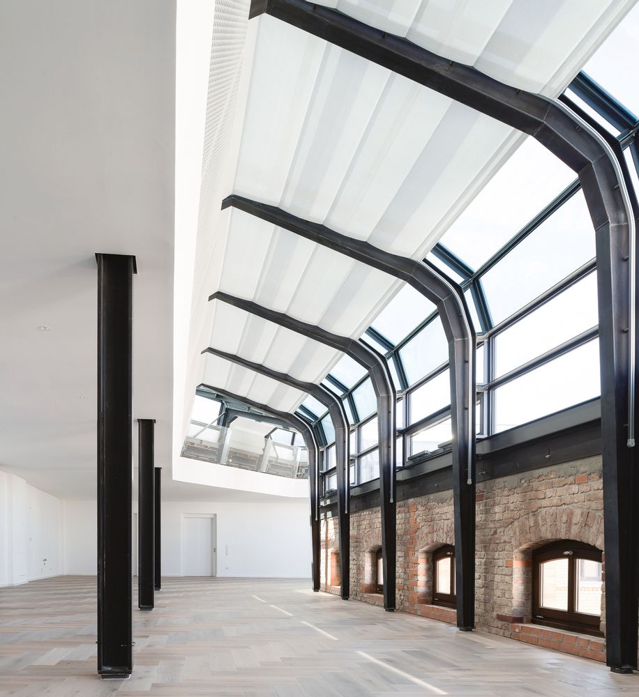 Windows - SG 2195 motorized skylight system - SILENT GLISS