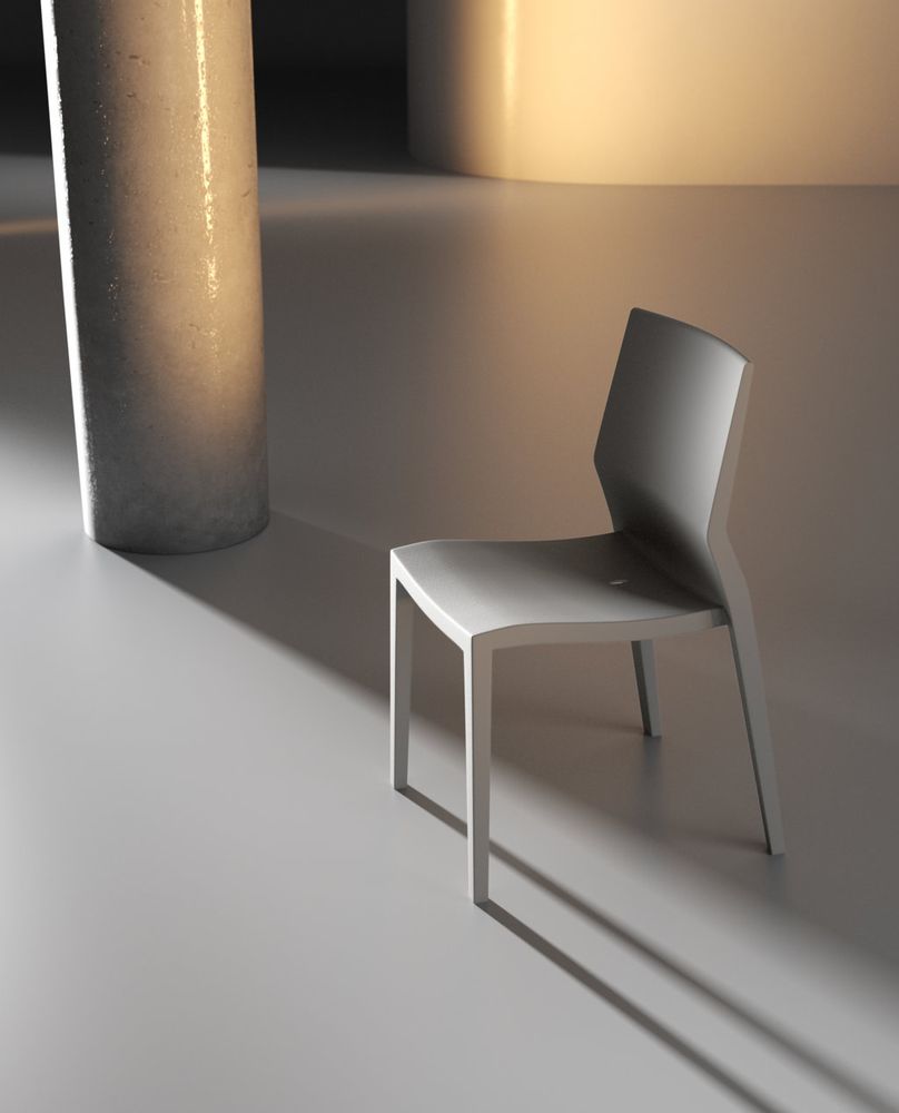 Chairs - HOTH STACKABLE CHAIR - IBEBI SRL