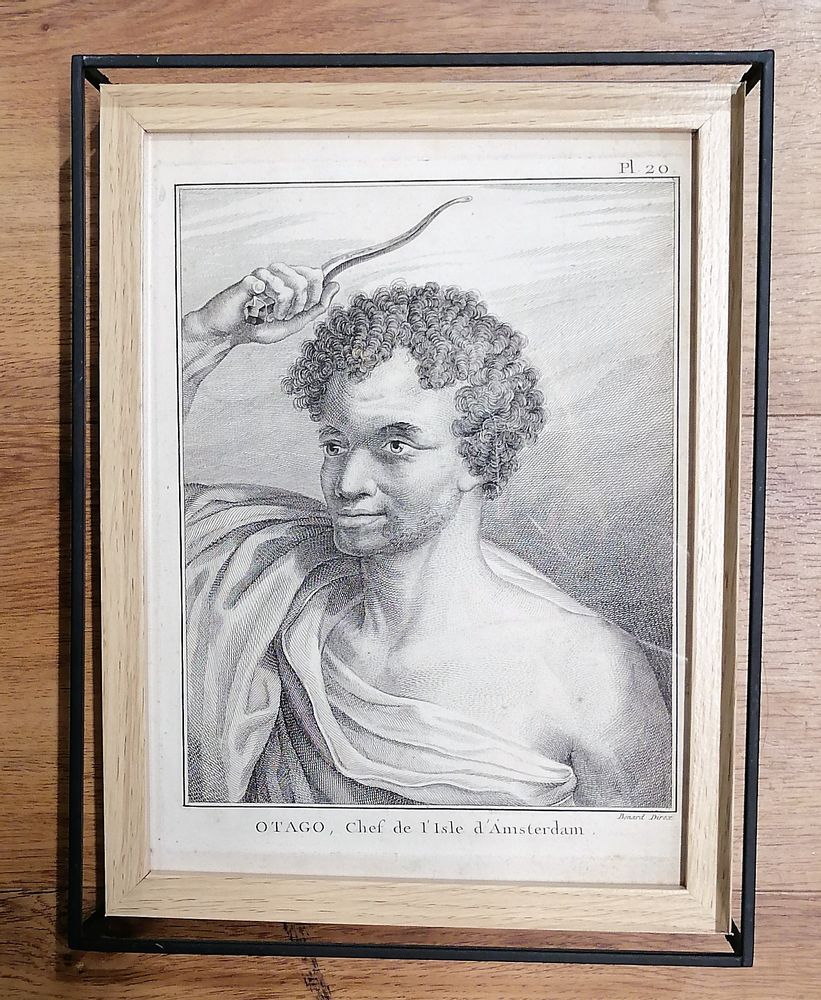 Affiches - "Voyages du capitaine Cook " gravures originales - L'ATELIER D'ANGES HEUREUX