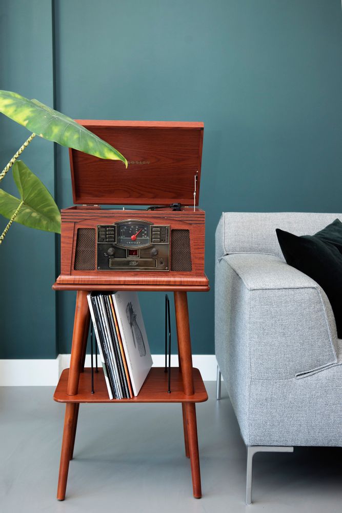 Enceintes et radios - Table de mixage Crosley Lancaster paprika - CROSLEY RADIO