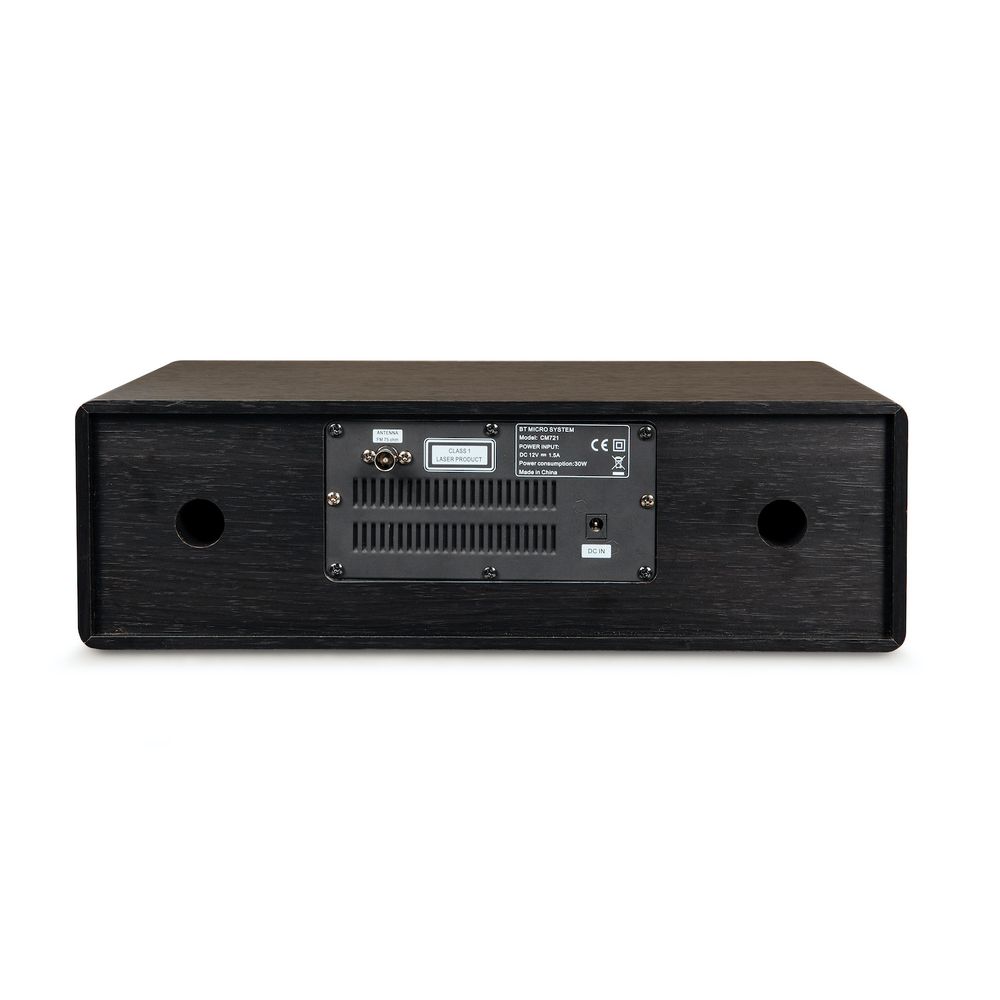 Speakers and radios - Crosley Metro CD player and Bluetooth Speaker Black - CROSLEY RADIO