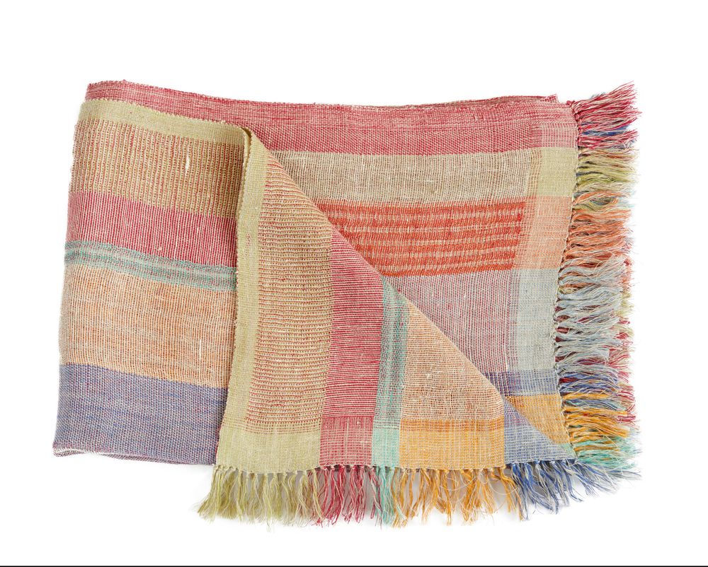Cushions - Red stripe cushion - ML FABRICS