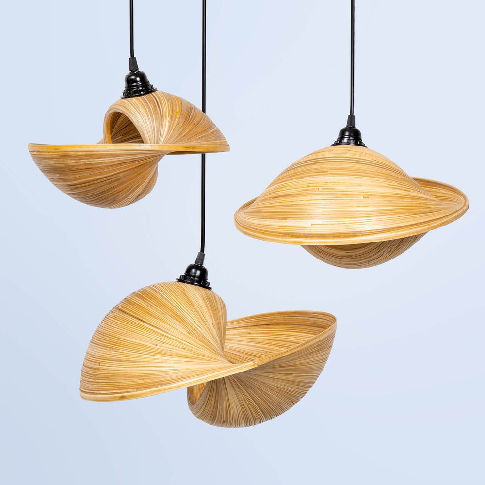 Objets de décoration - Suspensions VERSA, suspension en bambou - BAMBUSA BALI