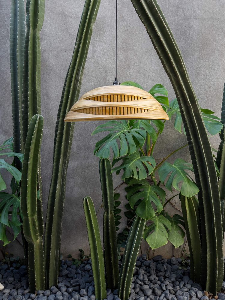 Hanging lights - JABRA handmade hanging lamp for living room, bedroom, kitchen lamp, bamboo light - BAMBUSA BALI