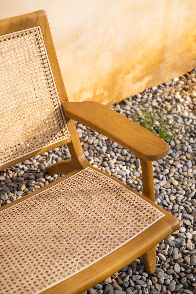 Fauteuils - Emily orme fauteuil bois 60x47x54 cm MU21020 - ANDREA HOUSE