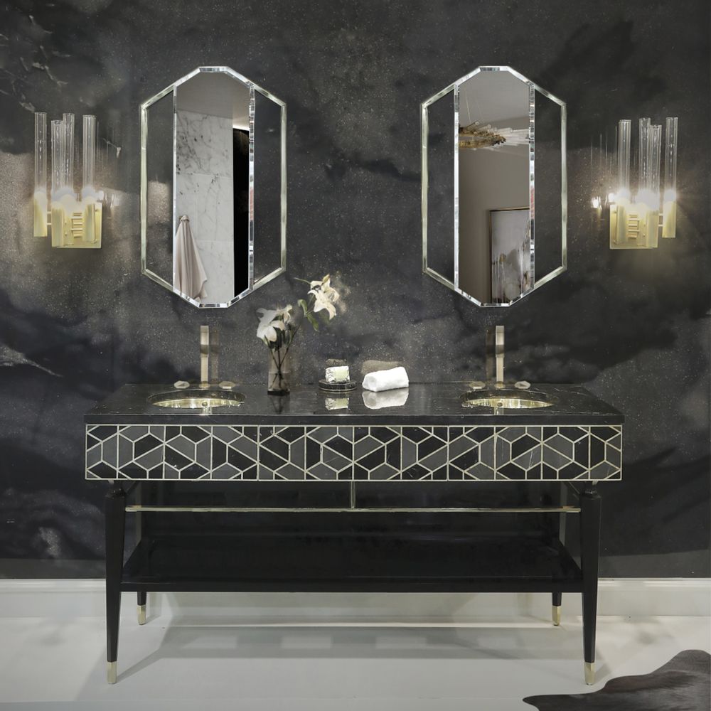 Hotel bedrooms - TORTOISE WASHBASIN - MAISON VALENTINA