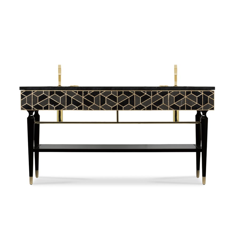 Hotel bedrooms - TORTOISE WASHBASIN - MAISON VALENTINA