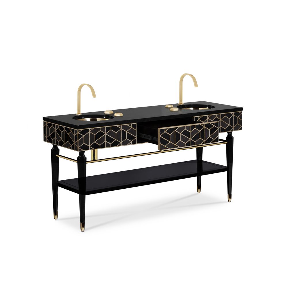 Hotel bedrooms - TORTOISE WASHBASIN - MAISON VALENTINA