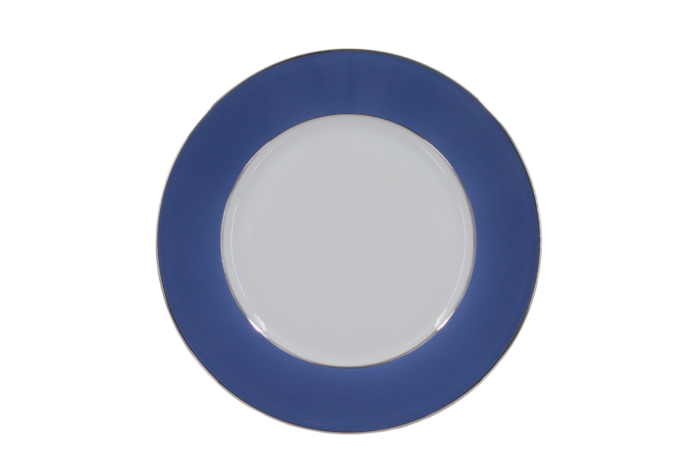 Assiettes de réception - Assiette diner bleu Provence (Sous le Soleil) - LEGLE