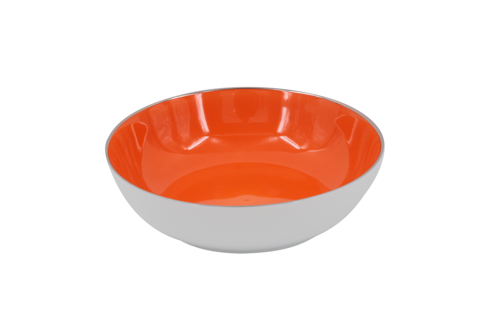 Formal plates - Mandarin calotte plate (Sous le Soleil) - LEGLE