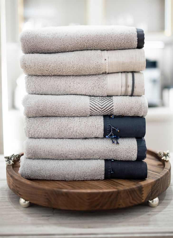 Serviettes de bain - Serviettes de bain (main tête, corps-pieds) - HOME COUTURE