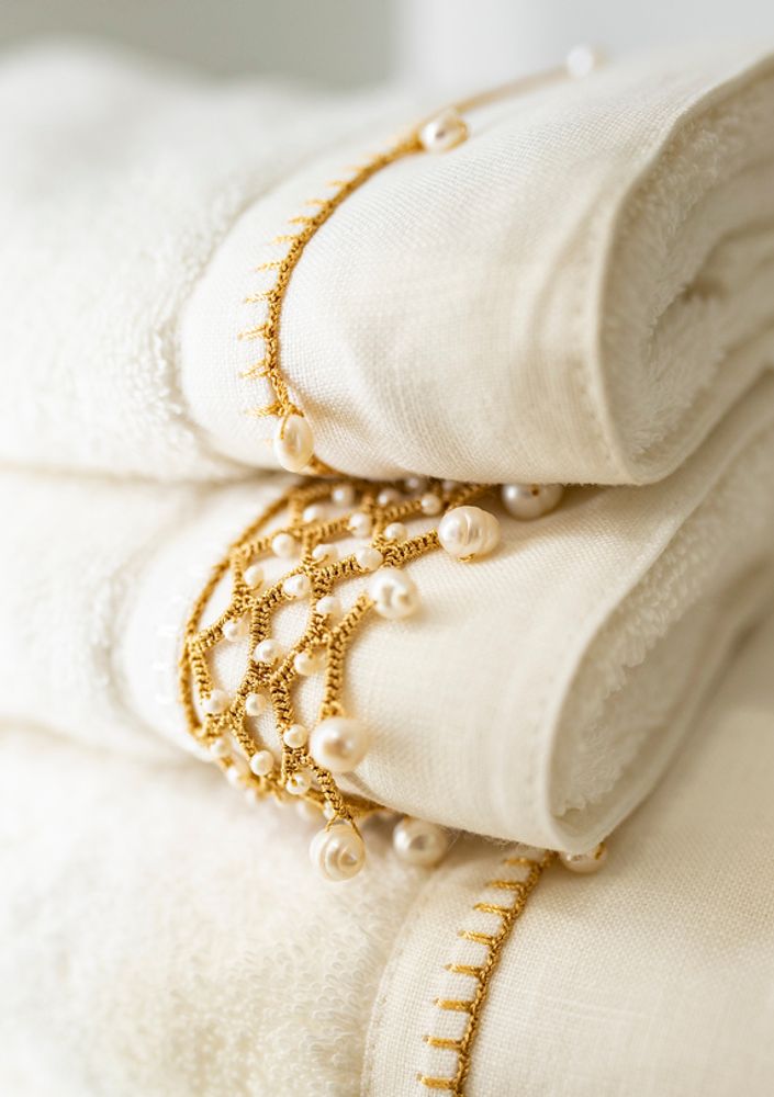 Serviettes de bain - Serviettes de bain (main tête, corps-pieds) - HOME COUTURE