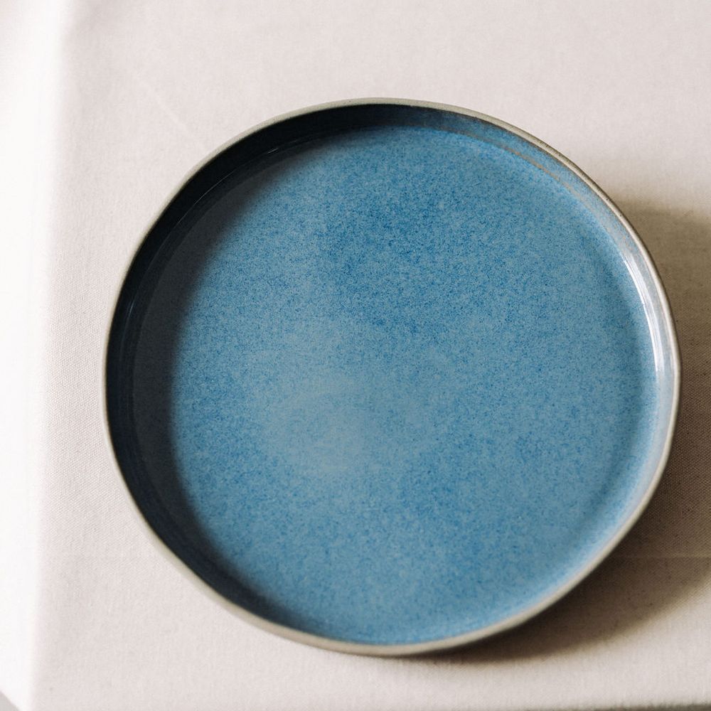 Assiettes au quotidien - Assiette 30 cm deep Blue - POEMI