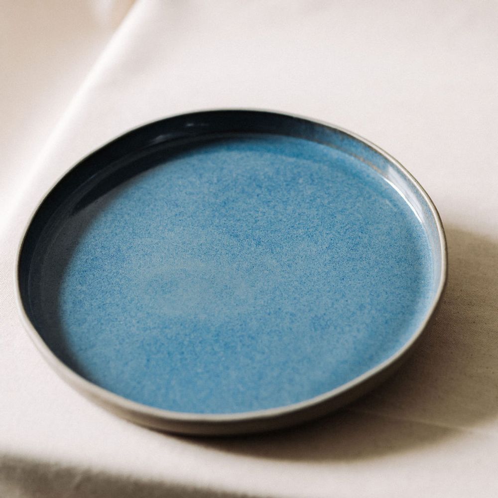 Assiettes au quotidien - Assiette 30 cm deep Blue - POEMI