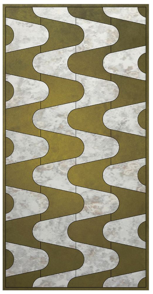 Wall panels - Room divider, luxury antique effect - VILLIZANINI
