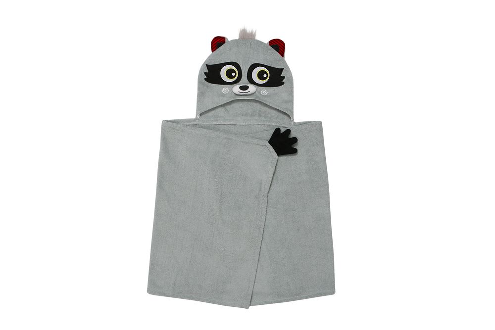 Accessoires enfants - Couvertures/plaids à capuches animaux. - ZOOCCHINI