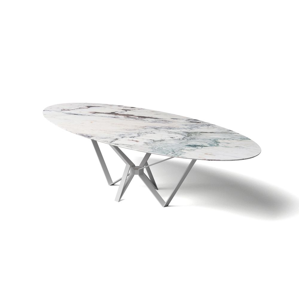 Tables Salle à Manger - TABLE DESIGN BUTTERFLY - OVAL/ELLIPS - intérieur et extérieur - HAVANI