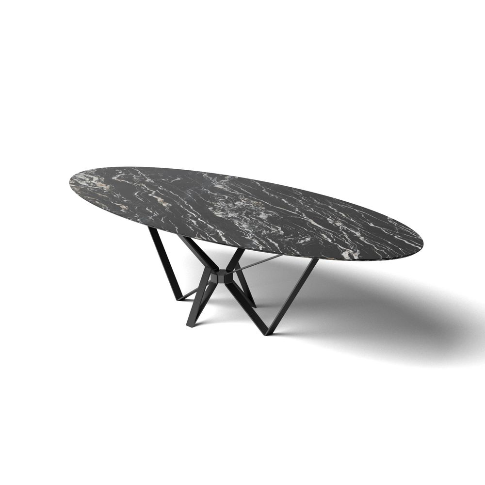 Tables Salle à Manger - TABLE DESIGN BUTTERFLY - OVAL/ELLIPS - intérieur et extérieur - HAVANI