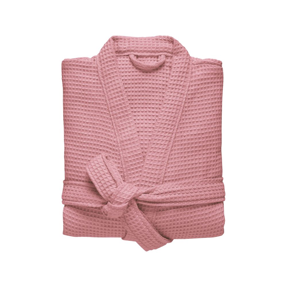 Other bath linens - Bathrobe Organic Honeycomb Spirit - BLANC CERISE