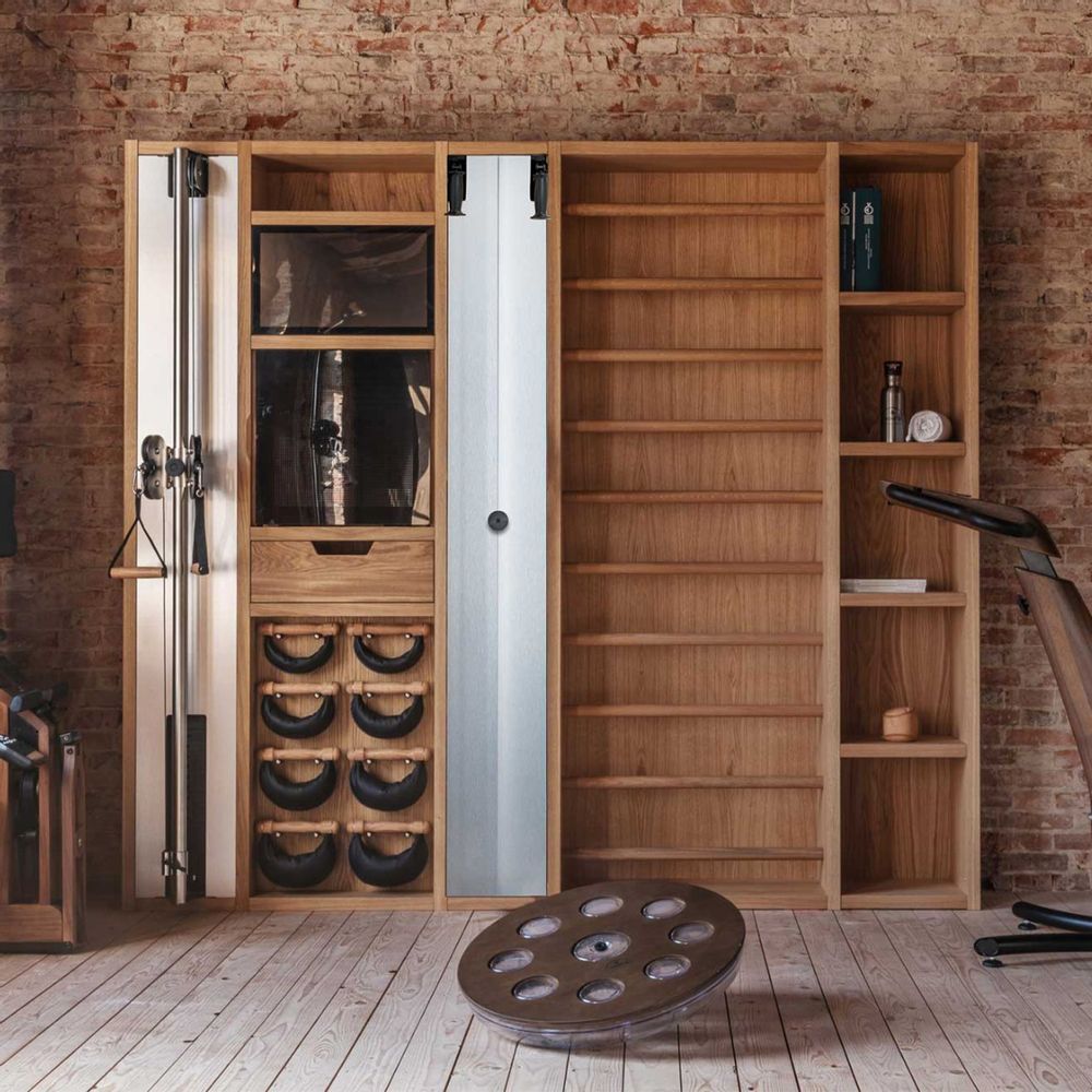 Gym and fitness equipment for hospitalities & contracts - NOHRD Wall - Fitness Wall - WATERROWER | NOHRD