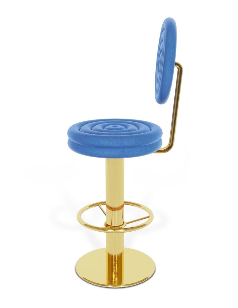 Chairs for hospitalities & contracts - MCCAREY | Bar Chair - ESSENTIAL HOME