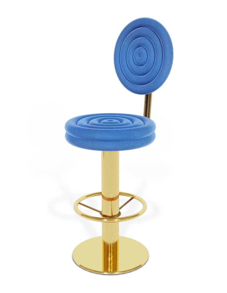 Chairs for hospitalities & contracts - MCCAREY | Bar Chair - ESSENTIAL HOME