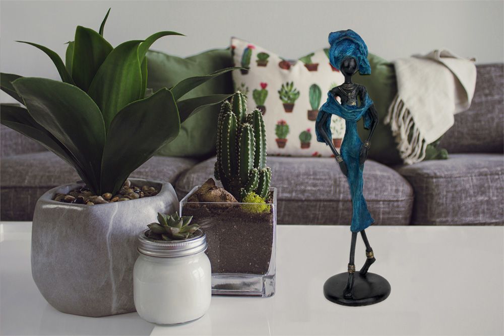 Sculptures, statuettes and miniatures - Lost-wax Bronzes - FARAFINA TIGNE - LAFI BALA