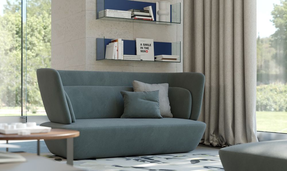 Lounge chairs for hospitalities & contracts - SOHO seating collection - EMMEBI HOME ITALIAN STYLE