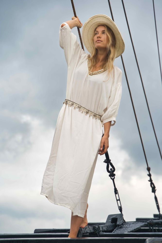 Apparel - Malta crinkle dress - MON ANGE LOUISE