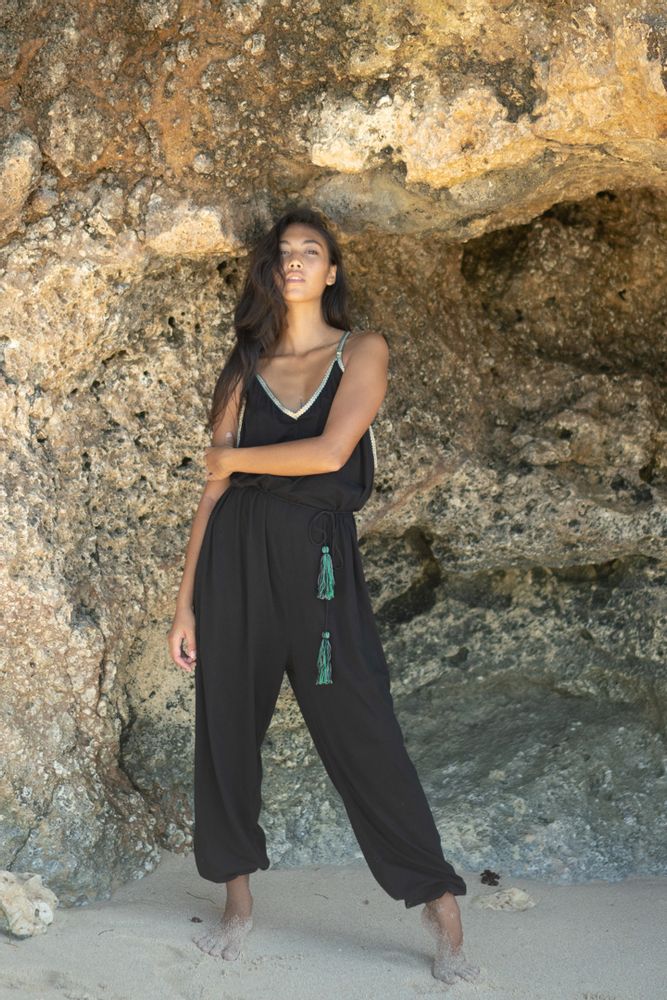 Apparel - Evergreen jumpsuit overall - MON ANGE LOUISE