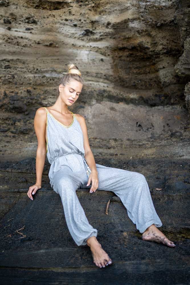 Apparel - Evergreen jumpsuit overall - MON ANGE LOUISE