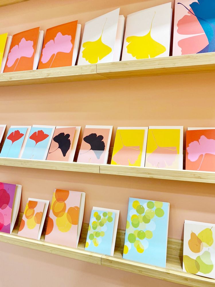 Card shop - Greeting Cards - Single Cards - Ginkgo Pop - COMMON MODERN