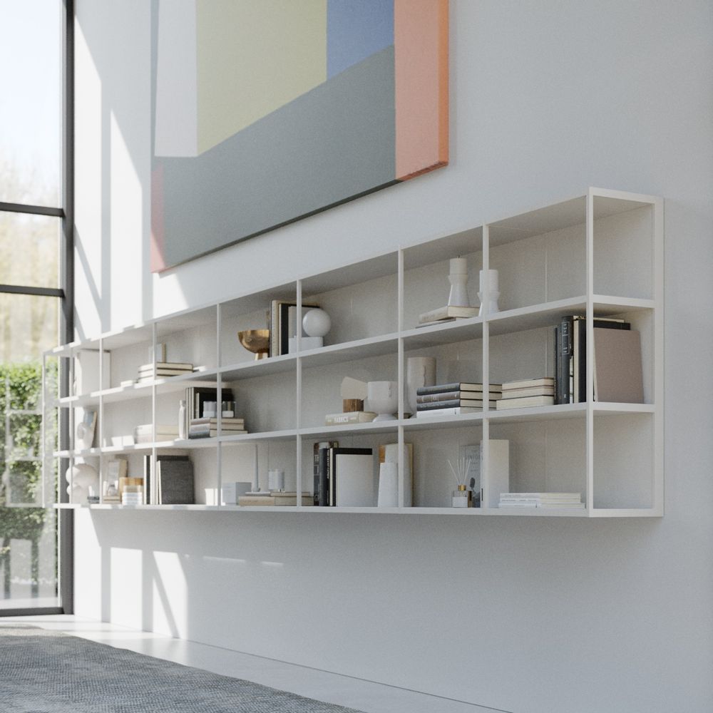 Bookshelves - WALLBOX hanging elements - EMMEBI HOME ITALIAN STYLE