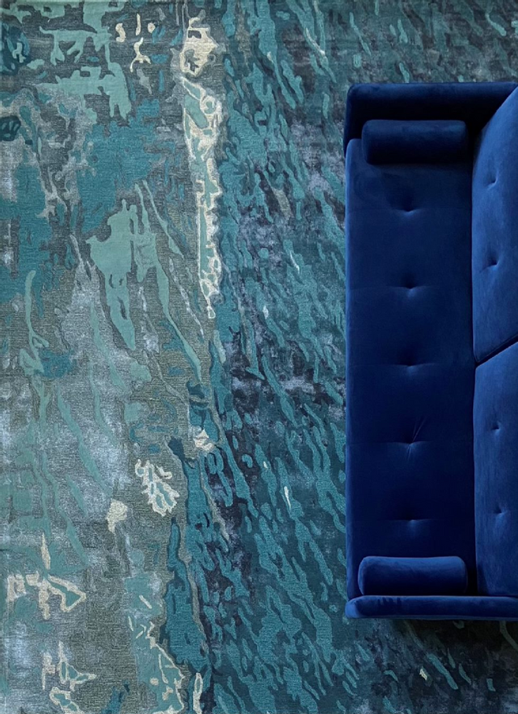 Design carpets - SEYCHELLES DESIGN, HANDMADE RUG BY KAYMANTA - KAYMANTA