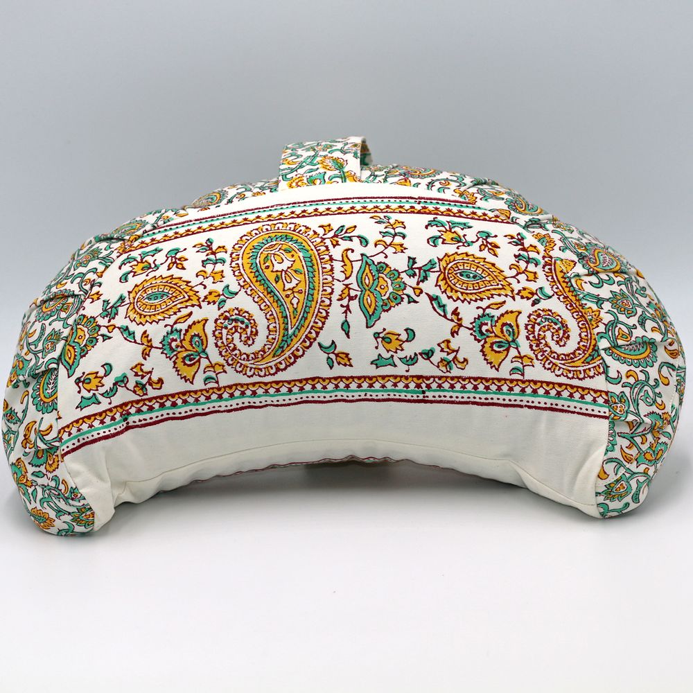 Comforters and pillows - Meditation Cushion "Flower Power" - BAGHI FAIR LIFESTYLE
