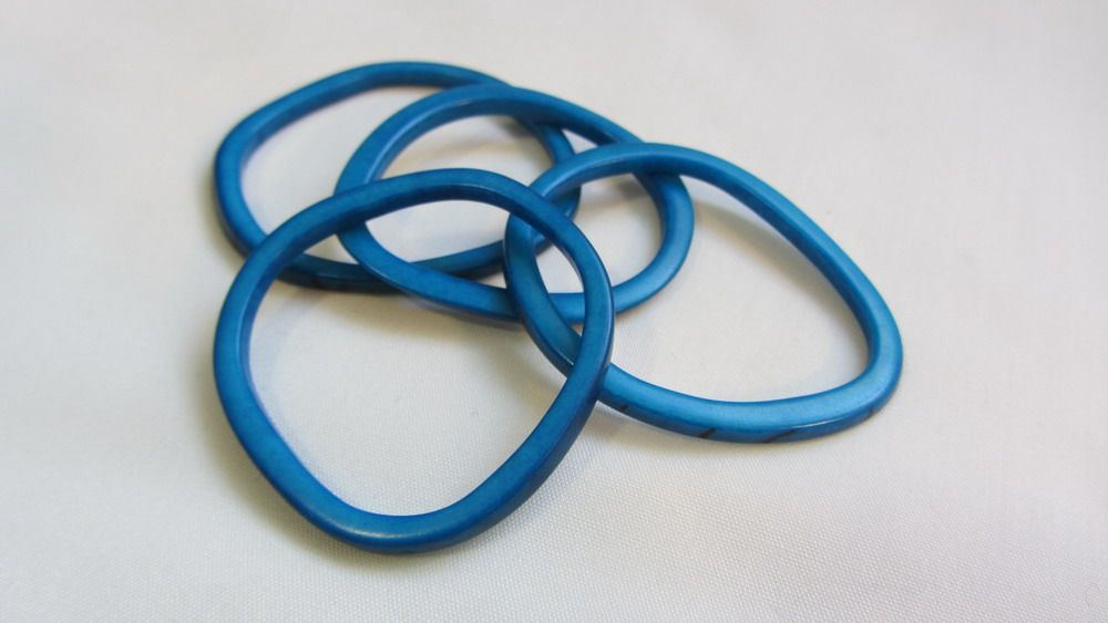 Artistic hardware - Very fine "ring" in TaguaNut. Vegetal ivory - TIERRATAGUA & CREATIERRA