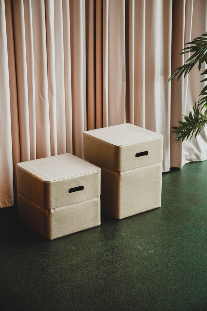 Stools - MULGEO H46 box-chair - MULGEO COPENHAGEN