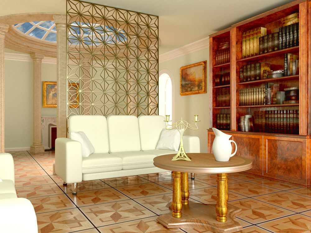Customizable objects - Contemporary brass partition - VILLIZANINI