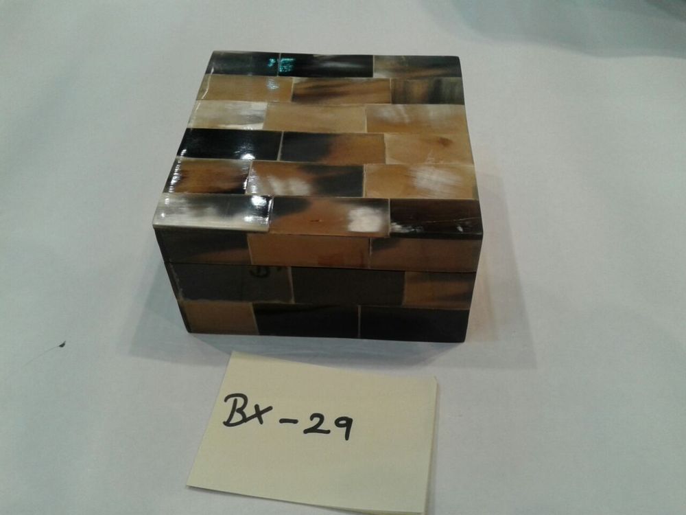 Caskets and boxes - Boxes made from Horn, Bone, & Wood - SS EXPORTS