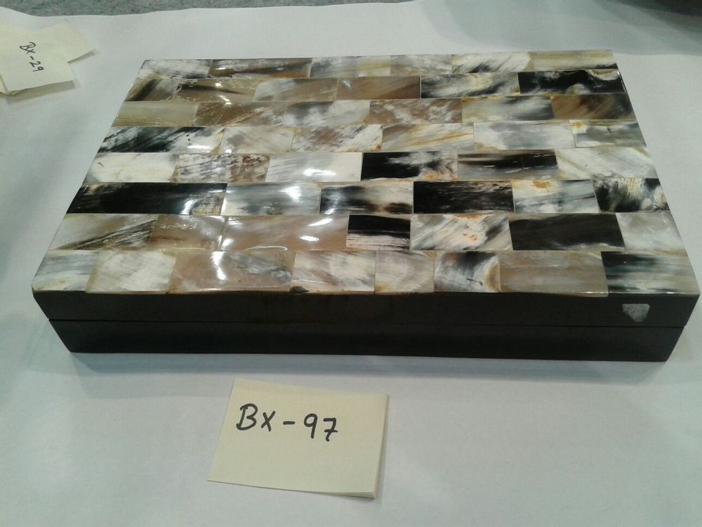 Caskets and boxes - Boxes made from Horn, Bone, & Wood - SS EXPORTS