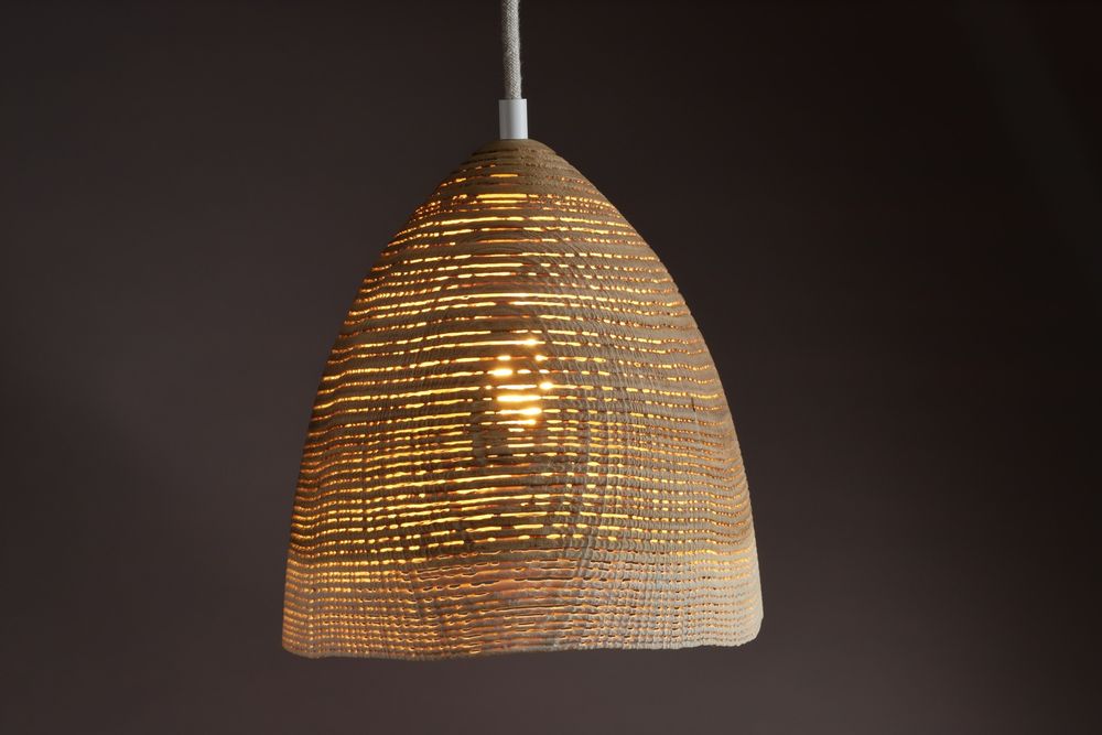 Hanging lights - Oak ceiling lamp - PASCAL OUDET