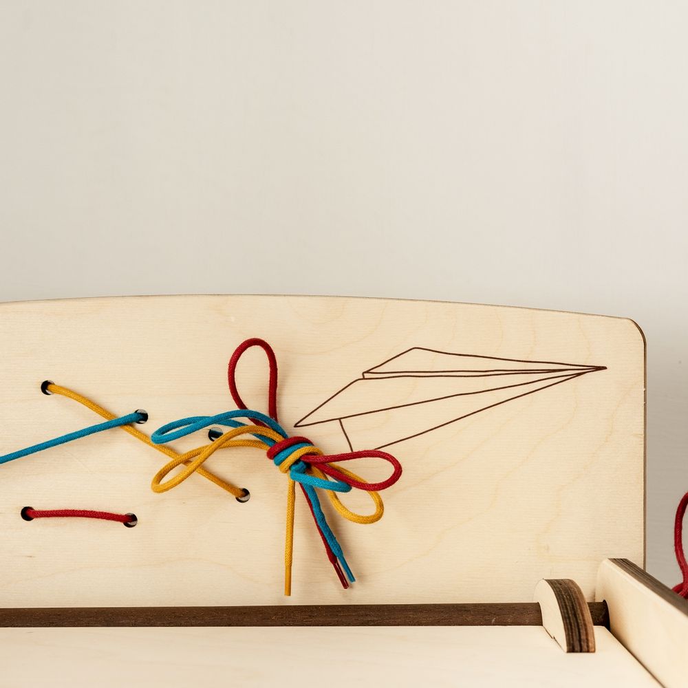 Chambres d'enfants - Pepetta Porte-chaussures pour enfant avec cadre à cravates Montessori - NINIDESIGN