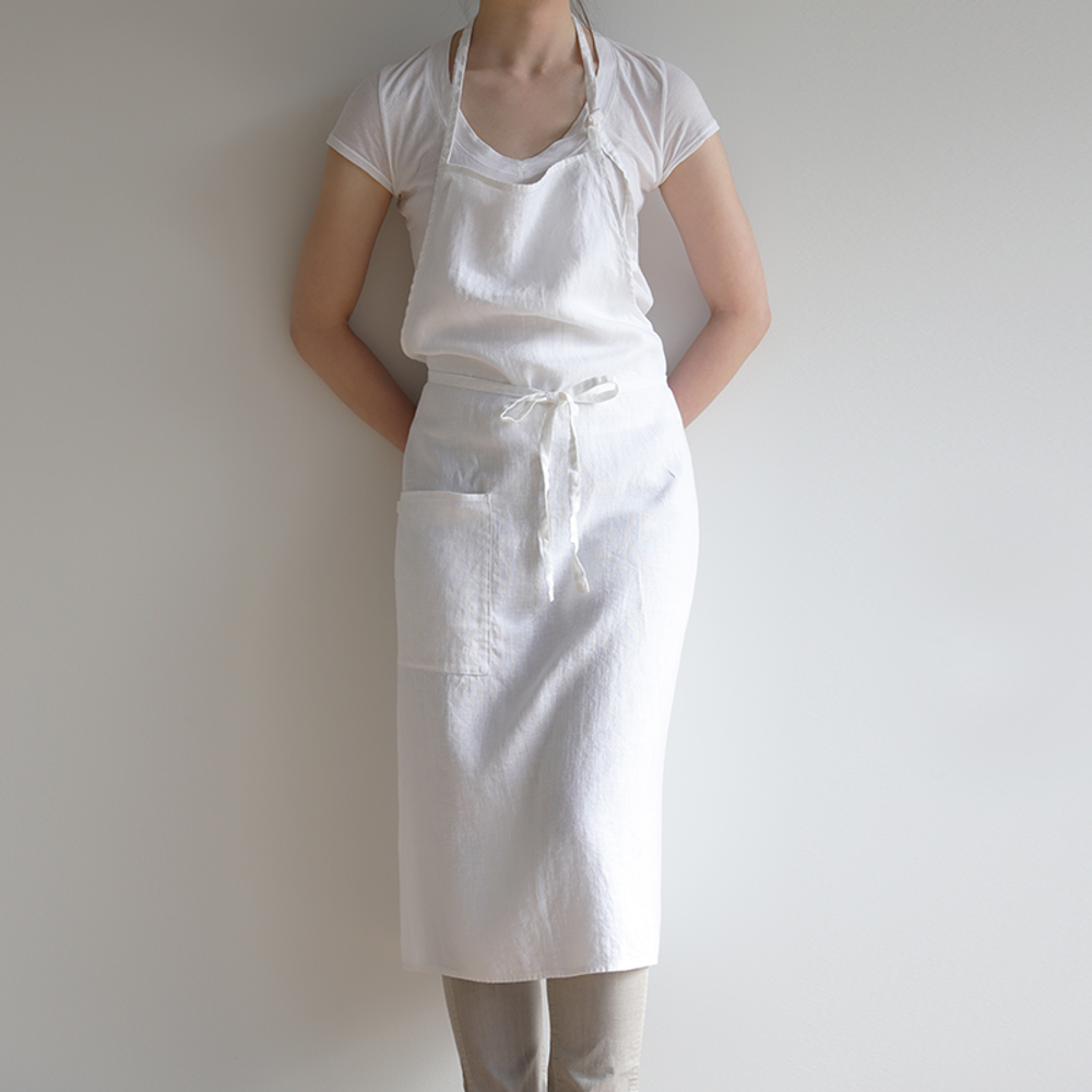 Linge d'office - Tablier 100 % lin, Manon - LINO E LINA