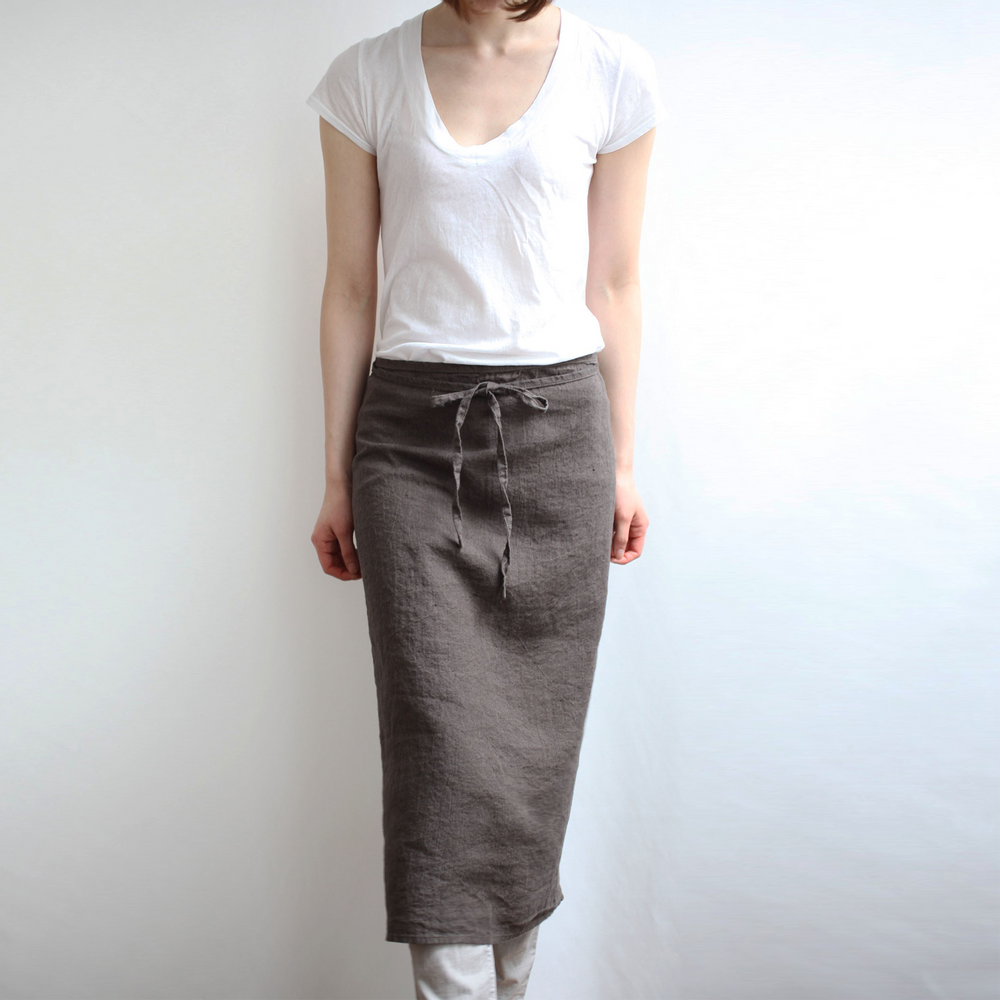 Linge d'office - Tablier 100 % lin, Manon - LINO E LINA