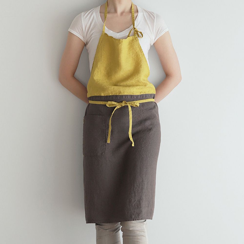 Kitchen linens - 100% Linen aprons, Anita, Carina, Sabine - LINO E LINA