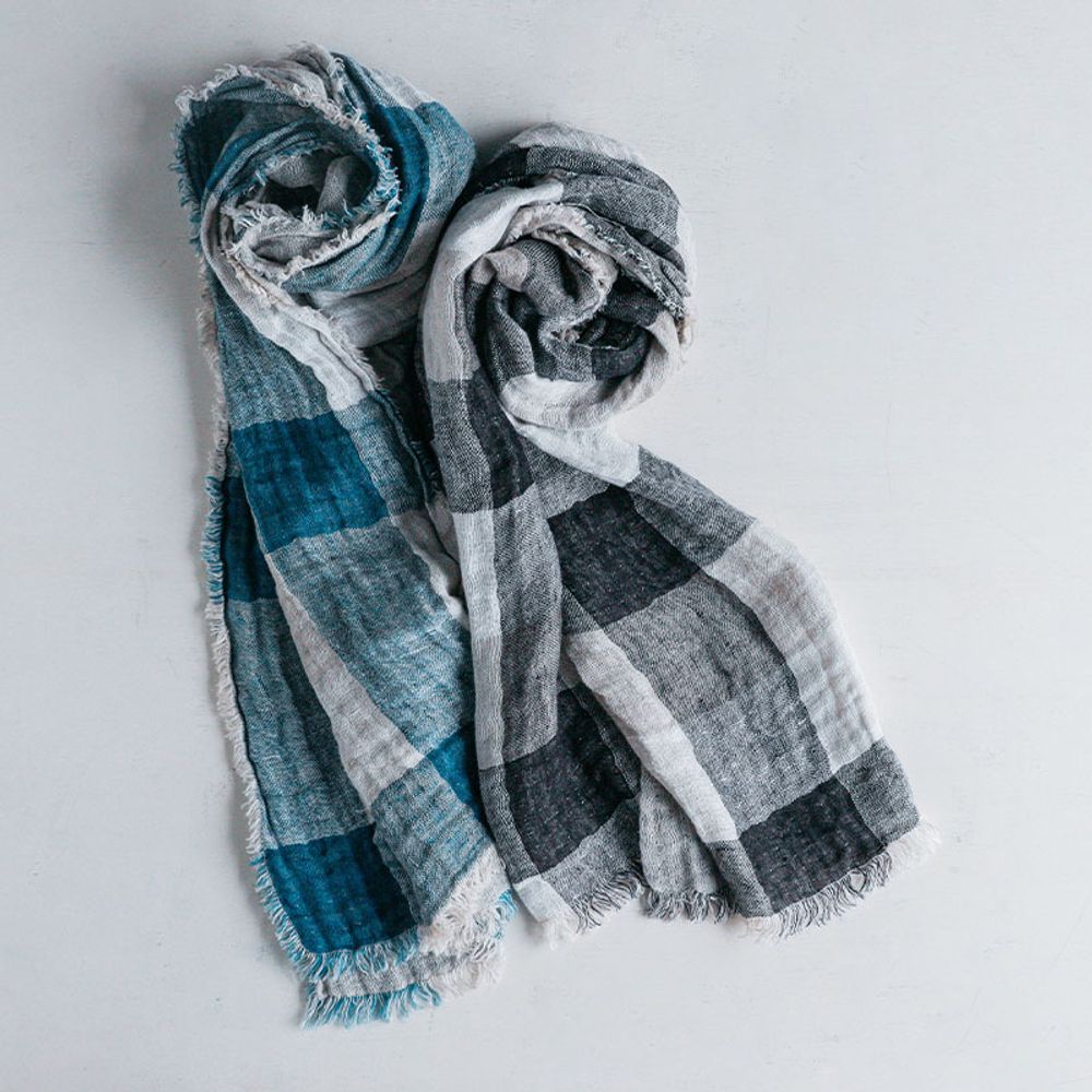 Foulards et écharpes - Châles 100% Lin - LINO E LINA