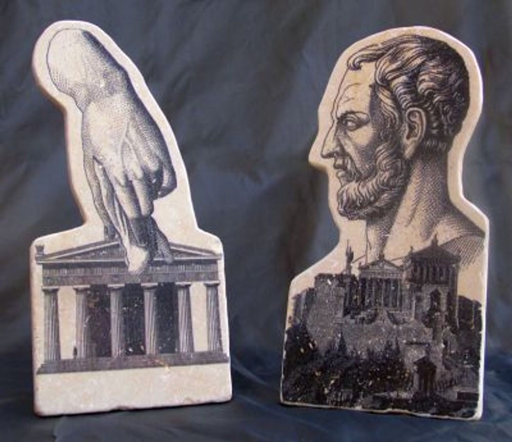 Decorative wall frescoes - Marble Tiles - STUDIOSVE