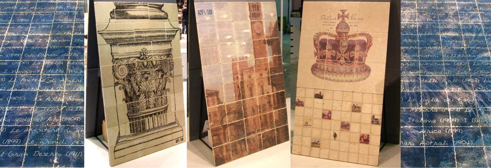 Decorative wall frescoes - Marble Tiles - STUDIOSVE