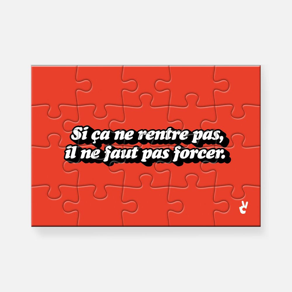 Decorative objects - Slot puzzle - PIECE & LOVE
